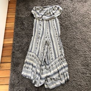 american eagle floral jumper